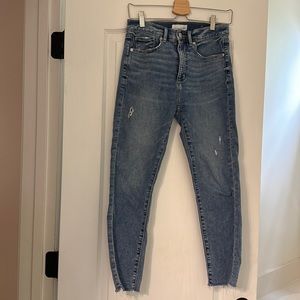 Loft High Waist Skinny Jeans 28P